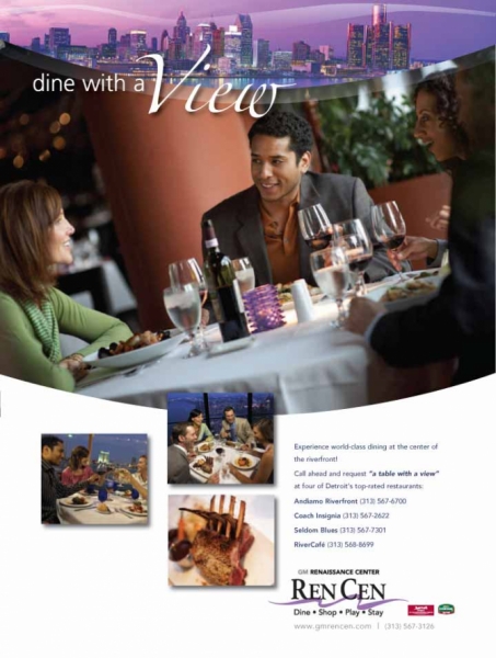 Ren Cen print ad
