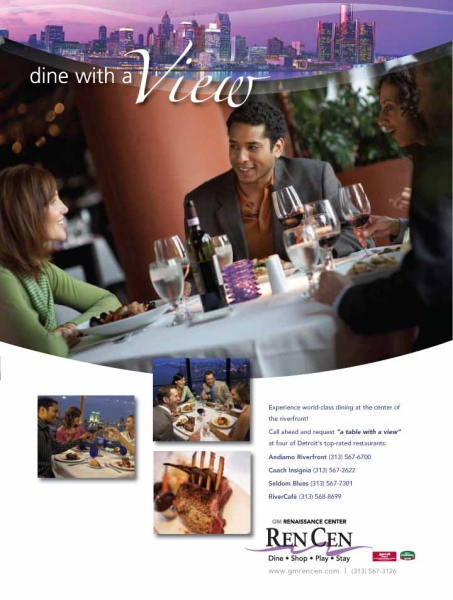 Ren Cen print ad
